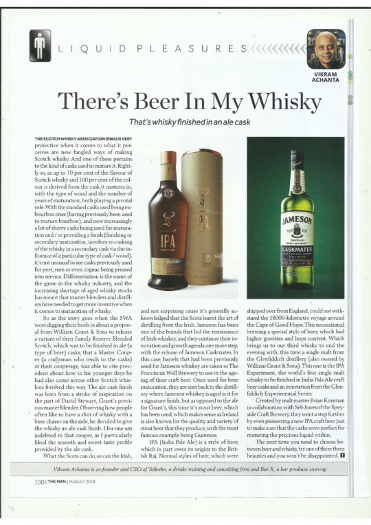 The Man - Whisky Aged in Beer Casks