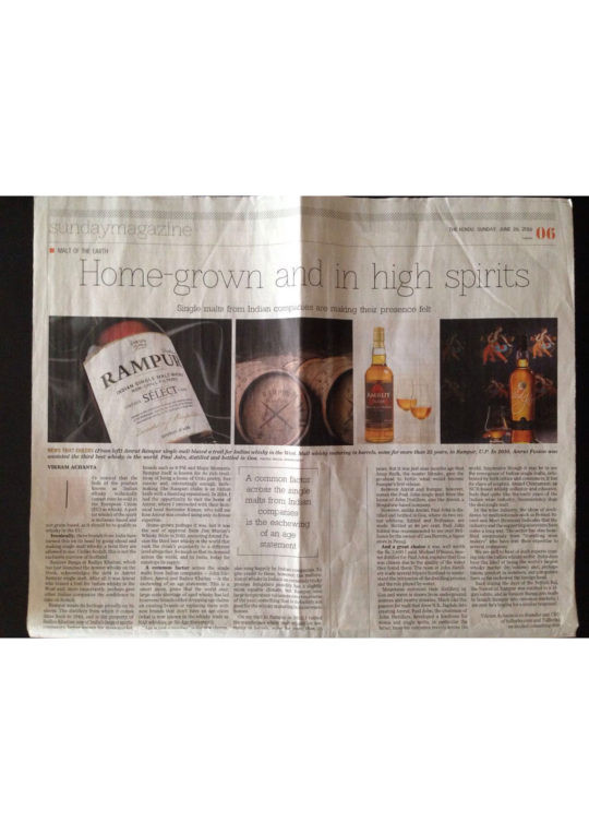 The Hindu - Indian Single Malts
