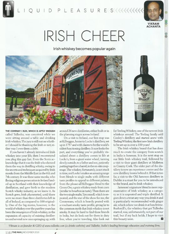 Irish Whiskey Man Nov 2015