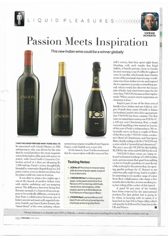 The Man - J'noon Wines