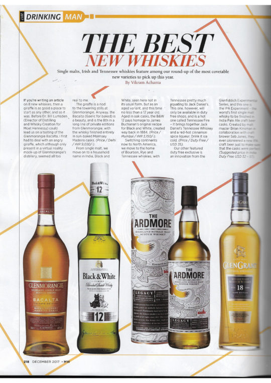 Man's World - Best new whiskies