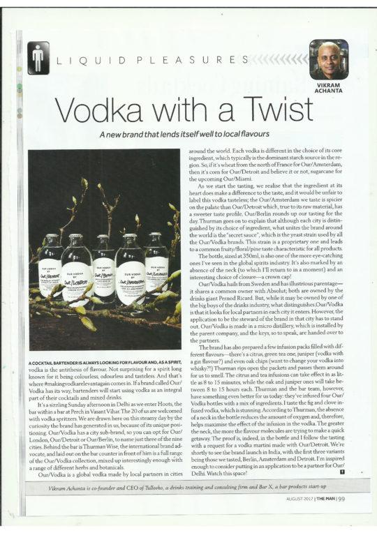 The Man - Our Vodka
