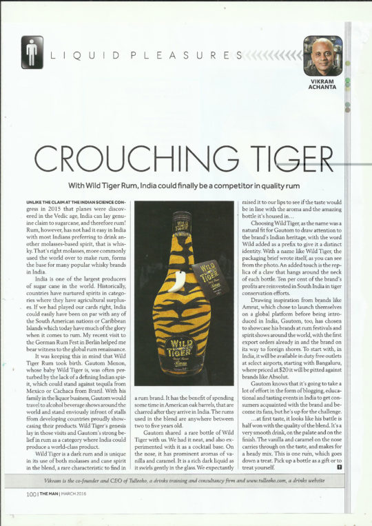 The Man - Wild Tiger Rum