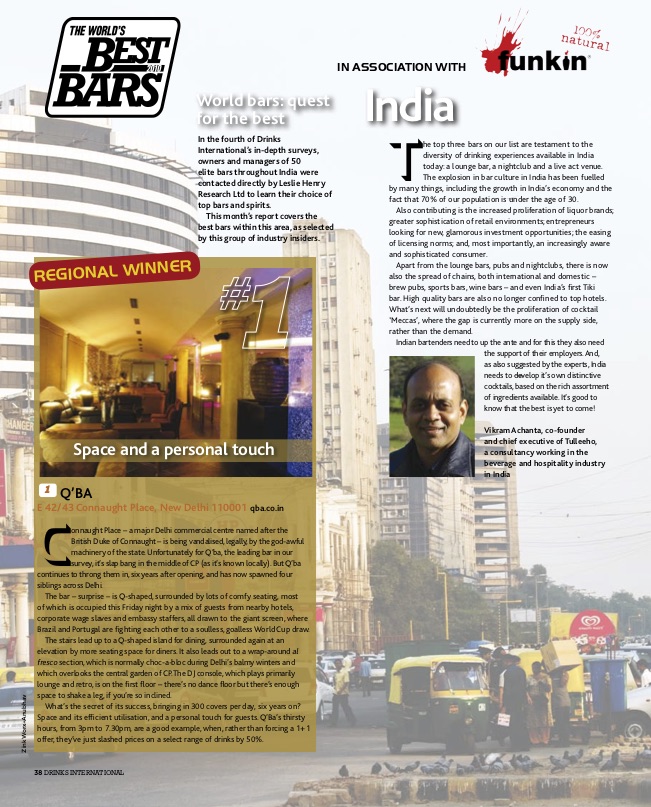 Best Bars of India