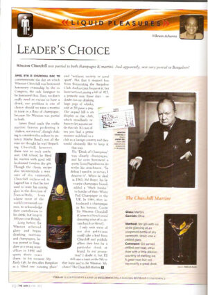 The Man- Churchill and Champagne