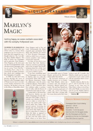 The Man - Marilyn's Cocktails